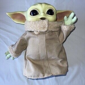 2020 Star Wars Mandalorian Baby Yoda The Child Grogu 11" Talking Plush